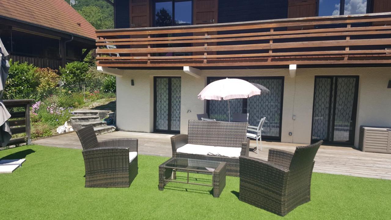 Apartmán Au Bout Du Lac D'Annecy Doussard Exteriér fotografie