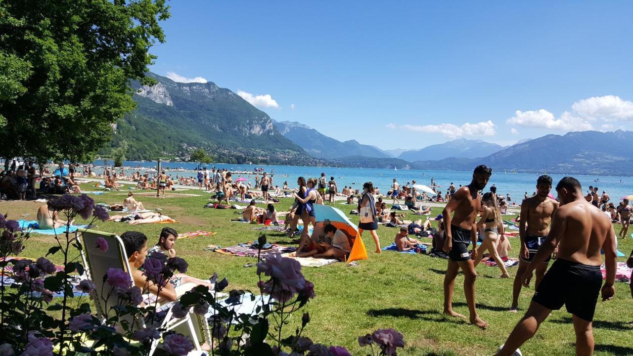 Apartmán Au Bout Du Lac D'Annecy Doussard Exteriér fotografie